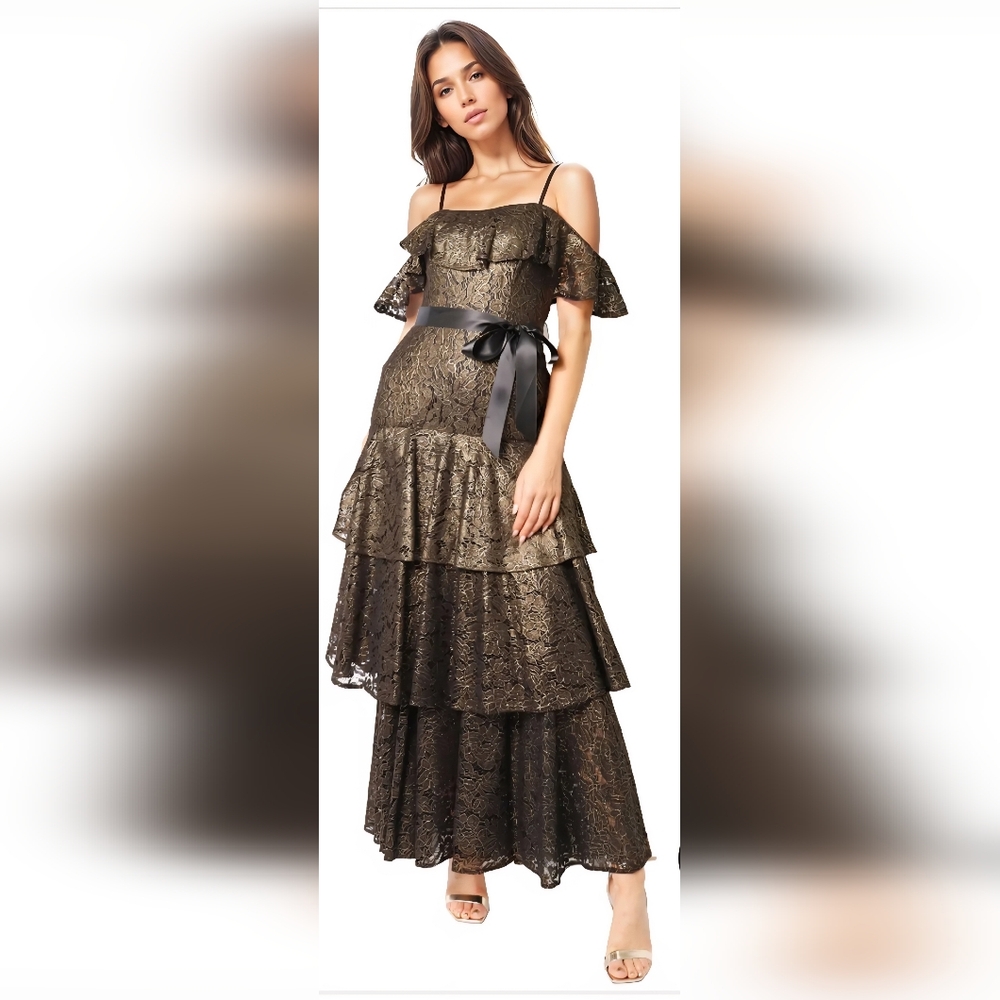 NWT RENE RUIZ 3 Way To Wear SIZE 8 - Maxi, Midi And Mini..
